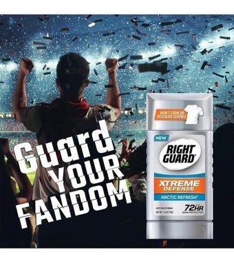 Right Guard Xtreme Defense Stick Erkek Deodorant 73.7 gr