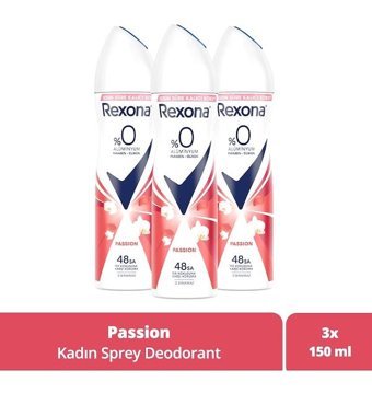 Rexona Passion Kadın Deodorant 3x150 ml