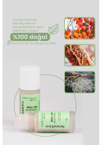 Bade Natural Sensitive Roll-On Unisex Deodorant 50 ml