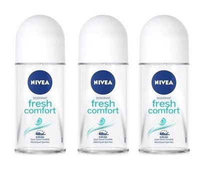 Nivea Fresh Comfort Roll-On Kadın Deodorant 3x50 ml