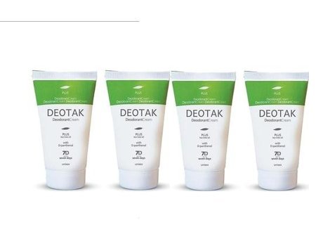 Deotak Plus Krem Unisex Deodorant 4x35 ml