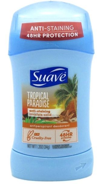 Suave Tropical Paradise Stick Kadın Deodorant 34 gr