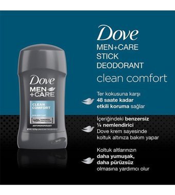 Dove Stick Erkek Deodorant 2x50 ml