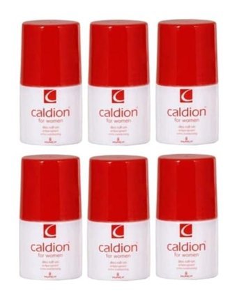 Caldion Roll-On Kadın Deodorant 6x50 ml