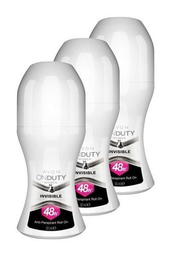 Avon On Duty Roll-On Kadın Deodorant 3x50 ml