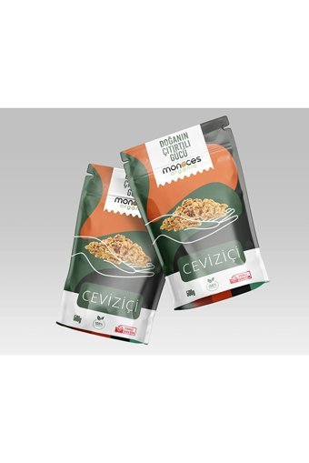 Monoces Organıc Organik Kelebek Ceviz İçi 500 gr