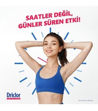 Driclor Antipespirant Roll-On Unisex Deodorant 3x20 ml