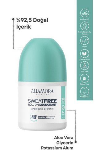Eliamora Ter Önleyici Unisex Deodorant 50 ml