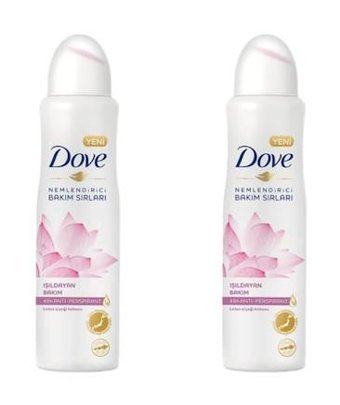 Dove Dogma Lotus Sprey Kadın Deodorant 2x150 ml