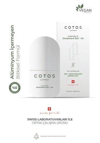 Cotos Roll-On Unisex Deodorant 50 ml