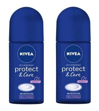 Nivea Protect&Care Roll-On Kadın Deodorant 2x50 ml