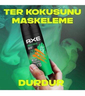 Axe Jungle Fresh Erkek Deodorant 3x150 ml