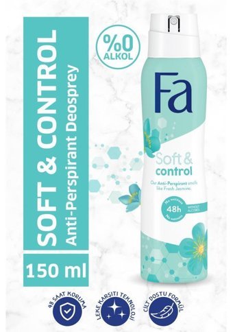 Fa Soft&Control Sprey Unisex Deodorant 150 ml