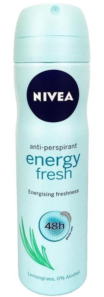 Nivea Energy Fresh Sprey Kadın Deodorant 150 ml