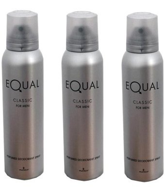 Equal Classic Sprey Erkek Deodorant 3x150 ml