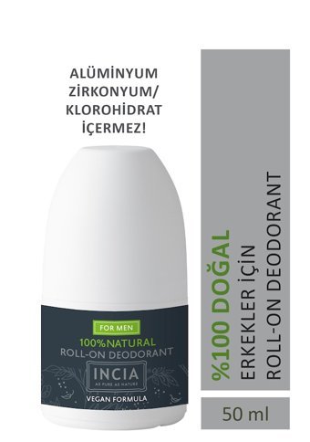 Incia Ter Önleyici Roll-On Erkek Deodorant 50 ml