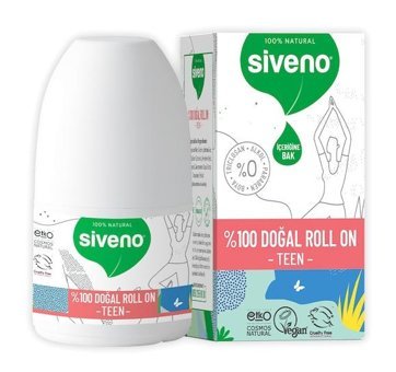 Siveno Teen Pink Ter Önleyici Roll-On Kadın Deodorant 50 ml