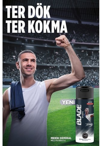 Blade Sports Sprey Erkek Deodorant 3x150 ml