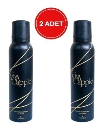 Hunca Viva Cappio Sprey Kadın Deodorant 2x150 ml