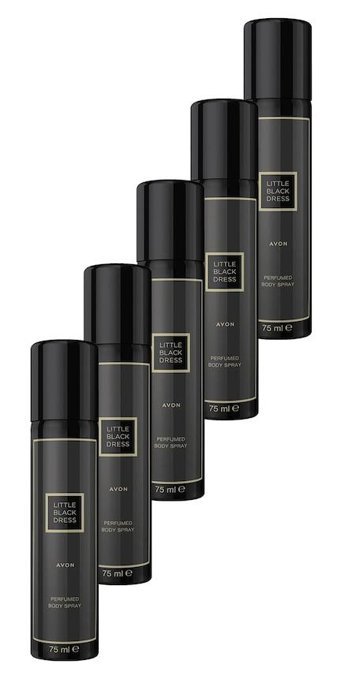 Avon Little Black Dress Roll-On Kadın Deodorant 5x75 ml