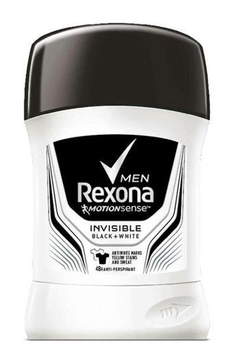 Rexona Black&White Invisible Stick Erkek Deodorant 50 ml