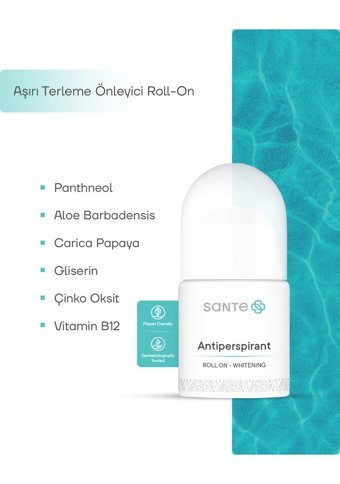 Sante Roll-On Unisex Deodorant 50 ml