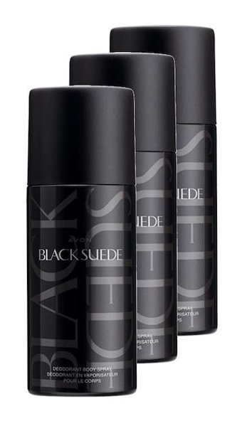 Avon Black Suede Roll-On Erkek Deodorant 3x150 ml