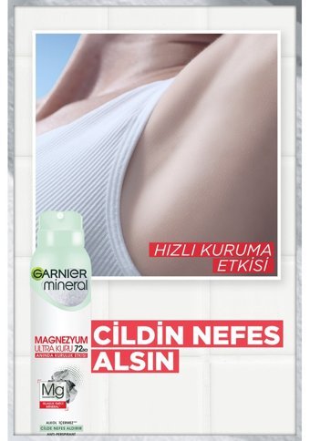 Garnier Sprey Kadın Deodorant 3x150 ml