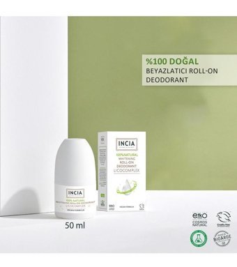 Incia Ter Önleyici Roll-On Unisex Deodorant 2x50 ml