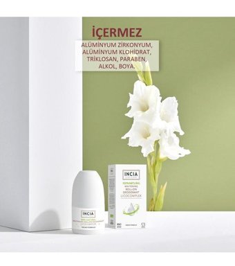 Incia Ter Önleyici Roll-On Unisex Deodorant 2x50 ml