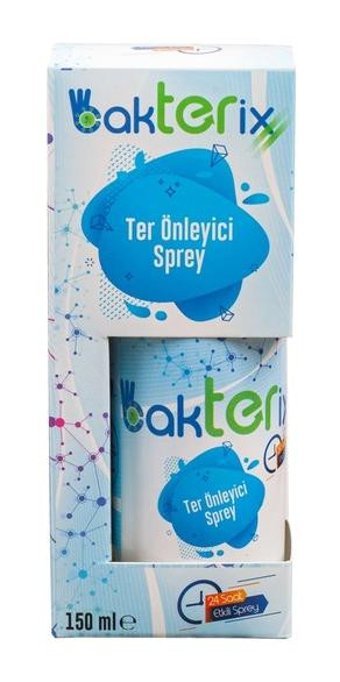 Bakterix Ter Önleyici Sprey Unisex Deodorant 150 ml