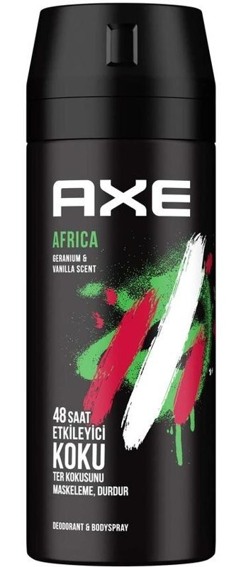 Axe Africa Sprey Erkek Deodorant 6x150 ml