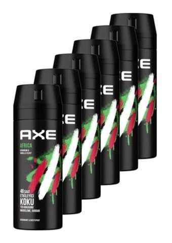 Axe Africa Sprey Erkek Deodorant 6x150 ml