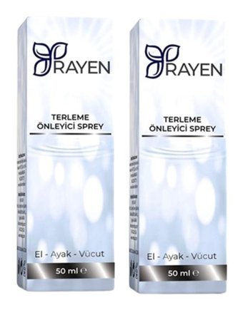 Rayen Sprey Unisex Deodorant 2x50 ml