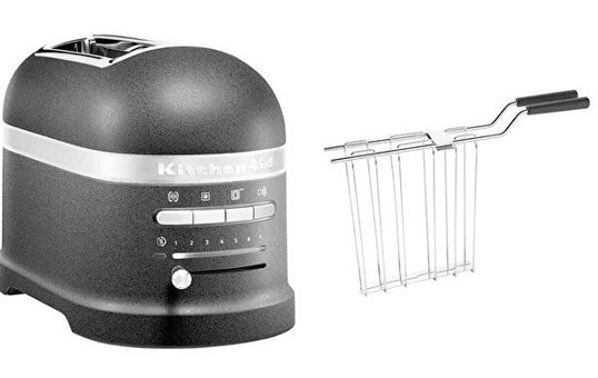 Kitchenaid 5KMT2204EBK 2 Dilim Kırıntı Tepsili Telli 1250 W Siyah Ekmek Kızartma Makinesi