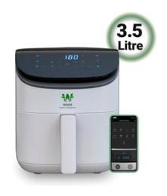 Wiami 159X Seri Airfryer 3.5 lt Tek Hazneli Led Ekranlı Yağsız Sıcak Hava Fritözü Beyaz