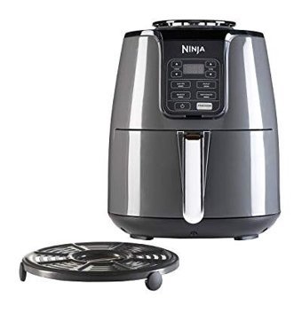 Ninja AF100EU Airfryer 3.8 lt Tek Hazneli Led Ekranlı Yağsız Sıcak Hava Fritözü Siyah