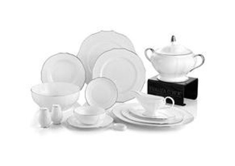 Koleksiyon Poetıca 100 Parça 12 Kişilik Bone China Porselen Yuvarlak Yemek Takımı