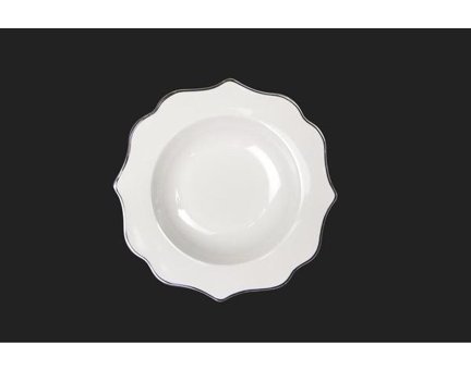Royal Canterbury Rl01-1 60 Parça 12 Kişilik Bone China Porselen Yuvarlak Yemek Takımı