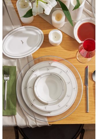 Emsan Olivia 60 Parça 12 Kişilik Bone China Porselen Yuvarlak Yemek Takımı