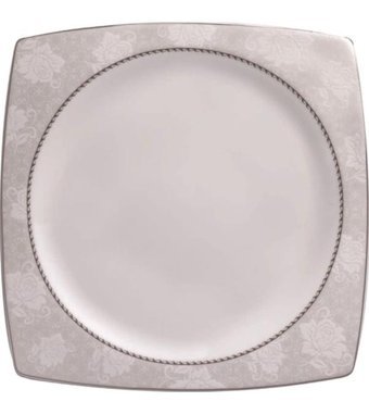 Korkmaz A8442 60 Parça 12 Kişilik Porselen Kare Yemek Takımı