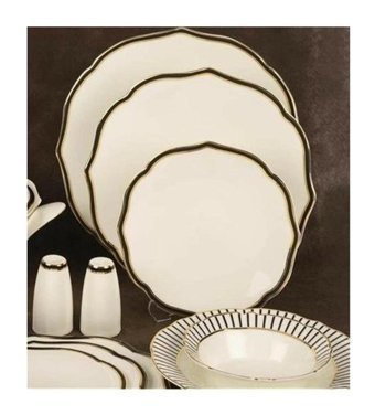 Mikasa Moor Bellini 74 Parça 12 Kişilik Bone China Porselen Yuvarlak Yemek Takımı