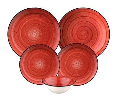 Bonna Passion Gourmet 25 Parça 6 Kişilik Porselen Yuvarlak Yemek Takımı