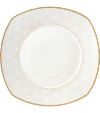 Korkmaz Pearl Star 60 Parça 12 Kişilik Bone China Porselen Kare Yemek Takımı