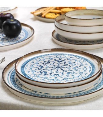 Schafer Vita 24 Parça 6 Kişilik Porselen Yuvarlak Yemek Takımı