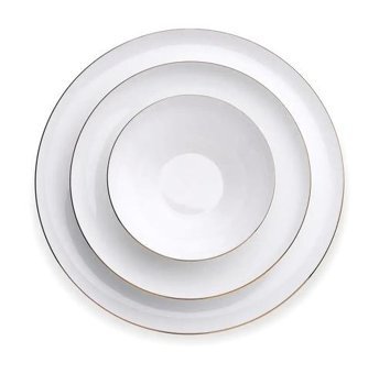 Korkmaz A8170 60 Parça 12 Kişilik Porselen Yuvarlak Yemek Takımı