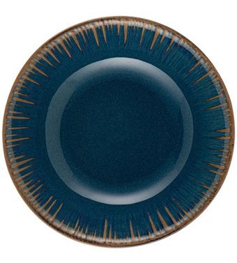 İstanbul Porselen Mahruz 18 Parça 6 Kişilik Stoneware Yuvarlak Yemek Takımı