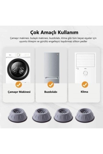 Zeytstore Eşya Seti Titreşim Önleyici Eşya Altlığı
