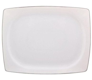 Porland 04PLM005426 24 Parça 6 Kişilik Porselen Kare Yemek Takımı