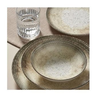 Güral Porselen Camelia 24 Parça 6 Kişilik Porselen Yuvarlak Yemek Takımı